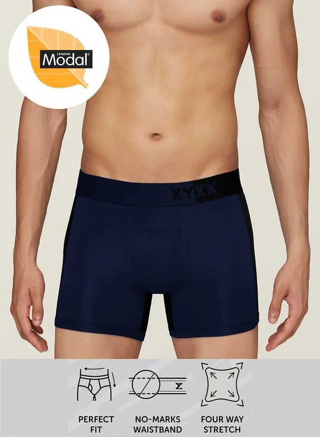 اكس واي اكس اكس Colorblock Modal Stretch Trunks with Branding by Styli