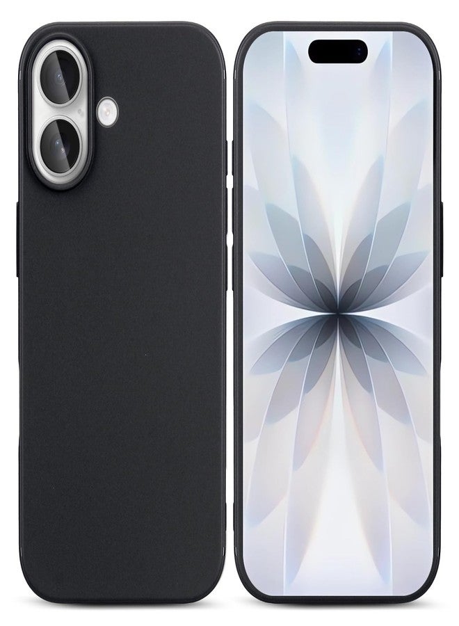 TENOC Phone Case Compatible with 17, Black Case Anti-Fingerprint Protective Bumper Matte Cover for 6.3 Inch - Image 1