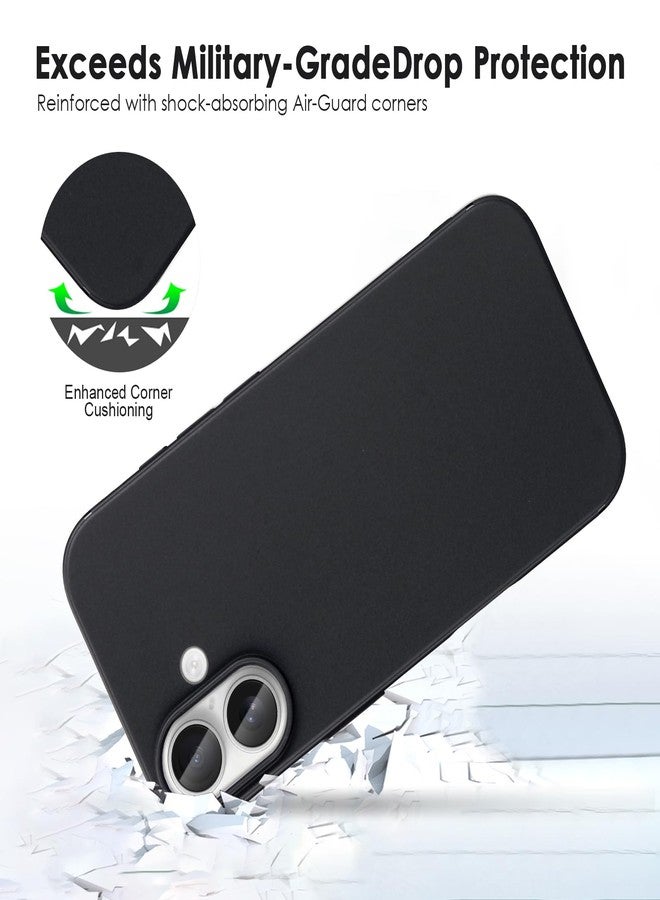 TENOC Phone Case Compatible with 17, Black Case Anti-Fingerprint Protective Bumper Matte Cover for 6.3 Inch - Image 5