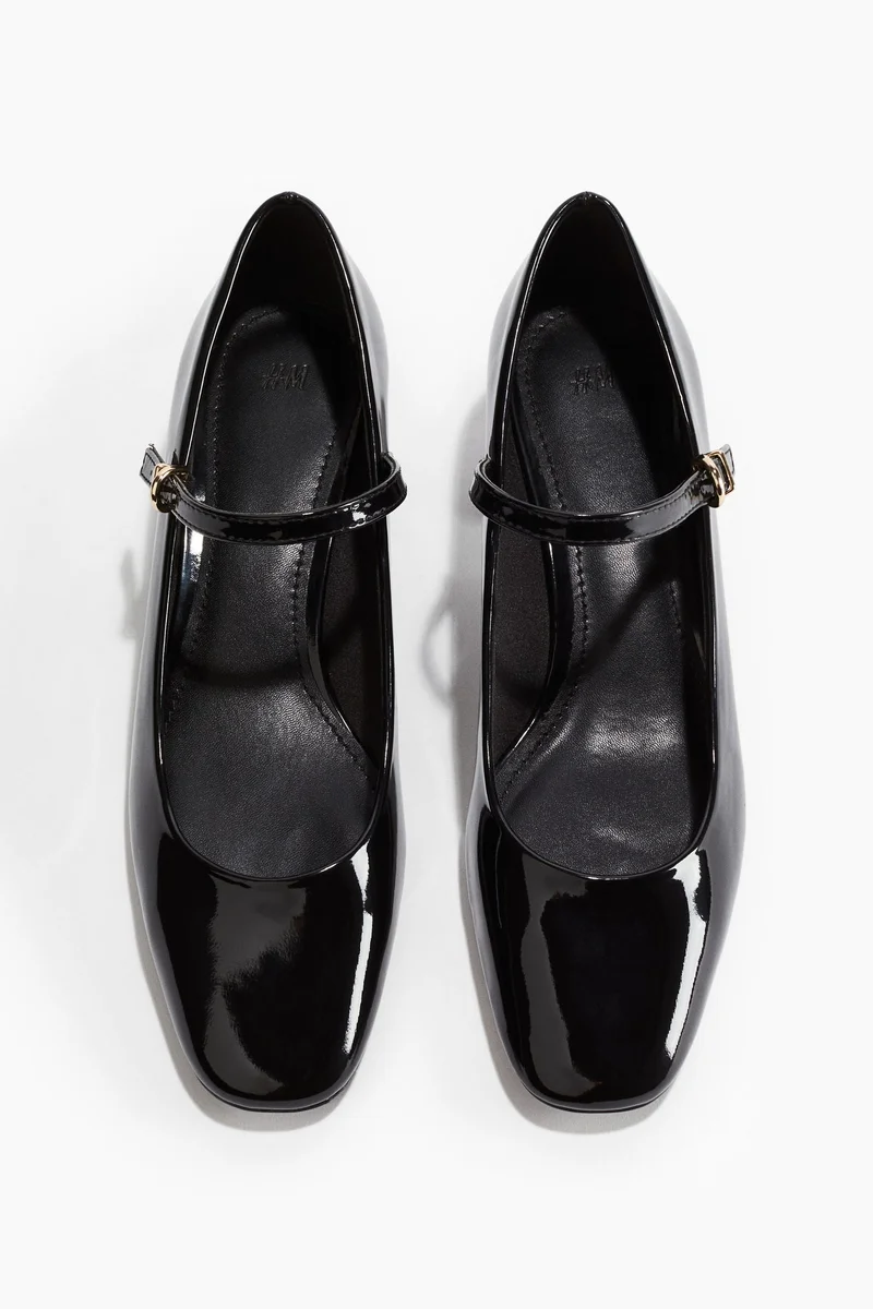 H&M Patent Mary Janes