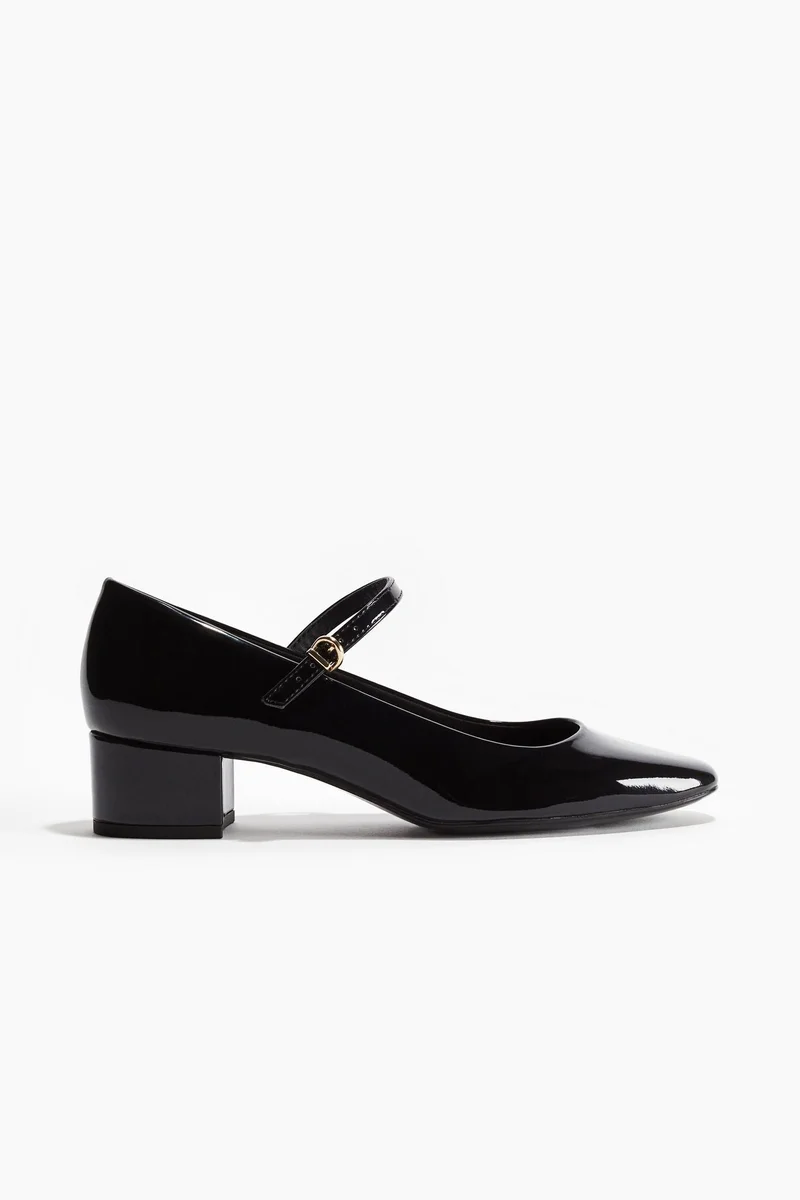 H&M Patent Mary Janes