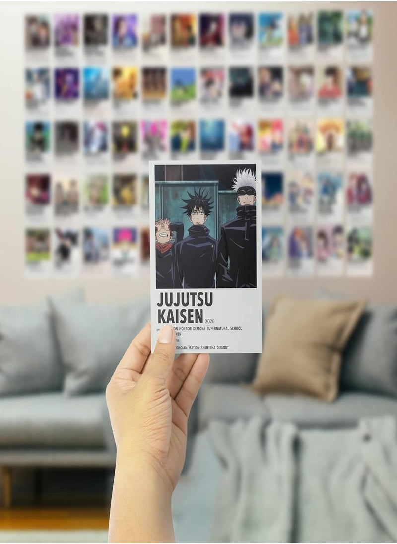 Generic - 24 Pieces Anime Postcard, Anime 10 x 15 cm Collage Kit Aesthetic Wall Combine to Decorate the room - Image 1