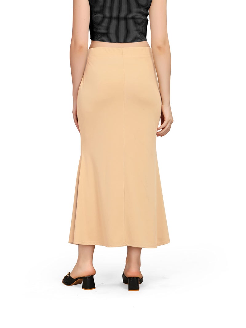 Kipzy Women's Saree Shapewear Petticoat, Long Skirt Design, Comfortable and Seamless Fit for All Occasions - Image 3