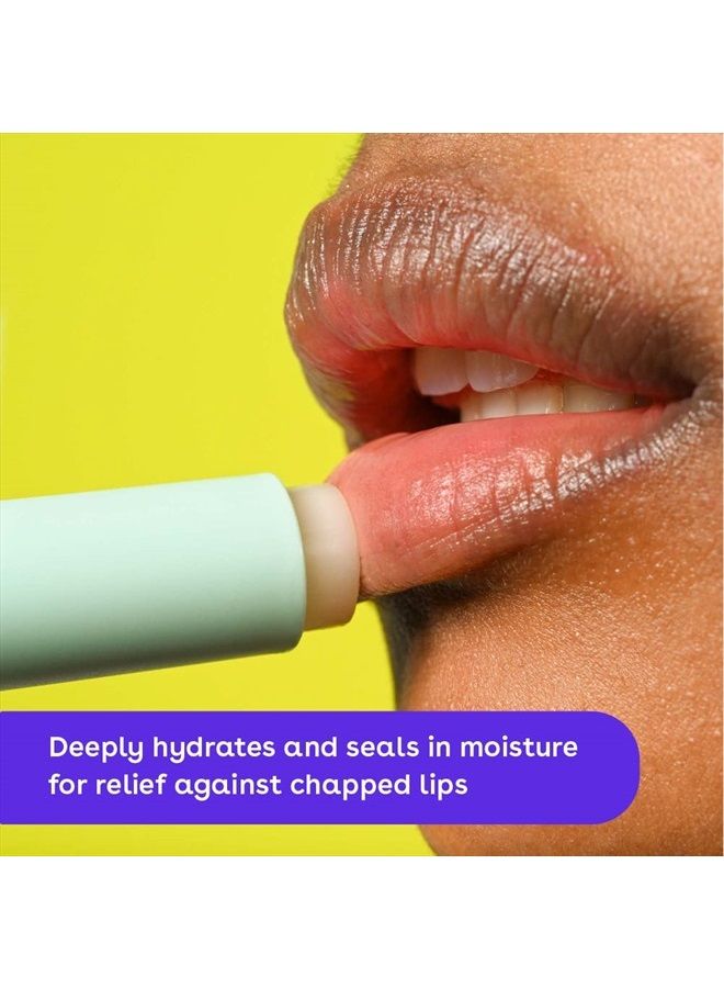 EOS 100% Natural & Organic Lip Balm- Strawberry Sorbet, Dermatologist Recommended for Sensitive Skin, All-Day Moisture, 0.14 oz, 2 Pack - Image 5