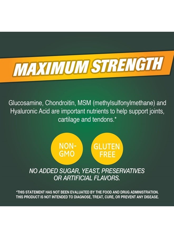 21st Century Glucosamine and Chondroitin Plus Tablets, 120 Count - Image 3