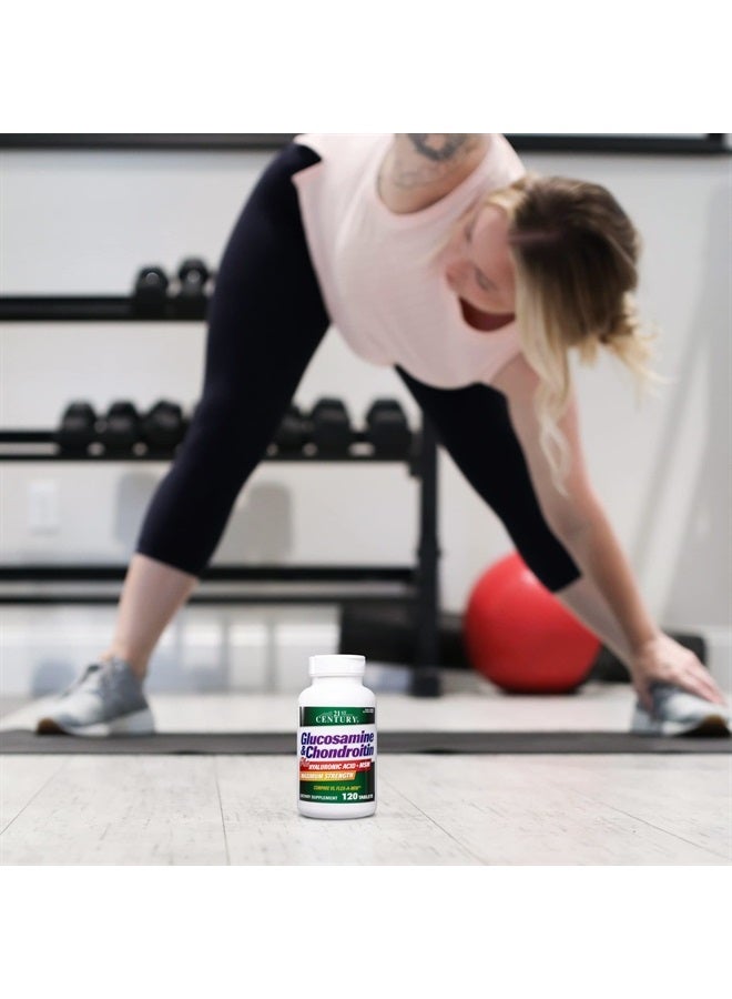 21st Century Glucosamine and Chondroitin Plus Tablets, 120 Count - Image 4