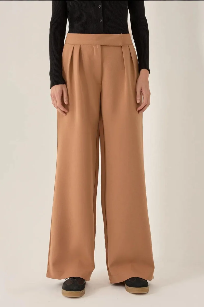 Hiccup High Waist Wide Leg Pants