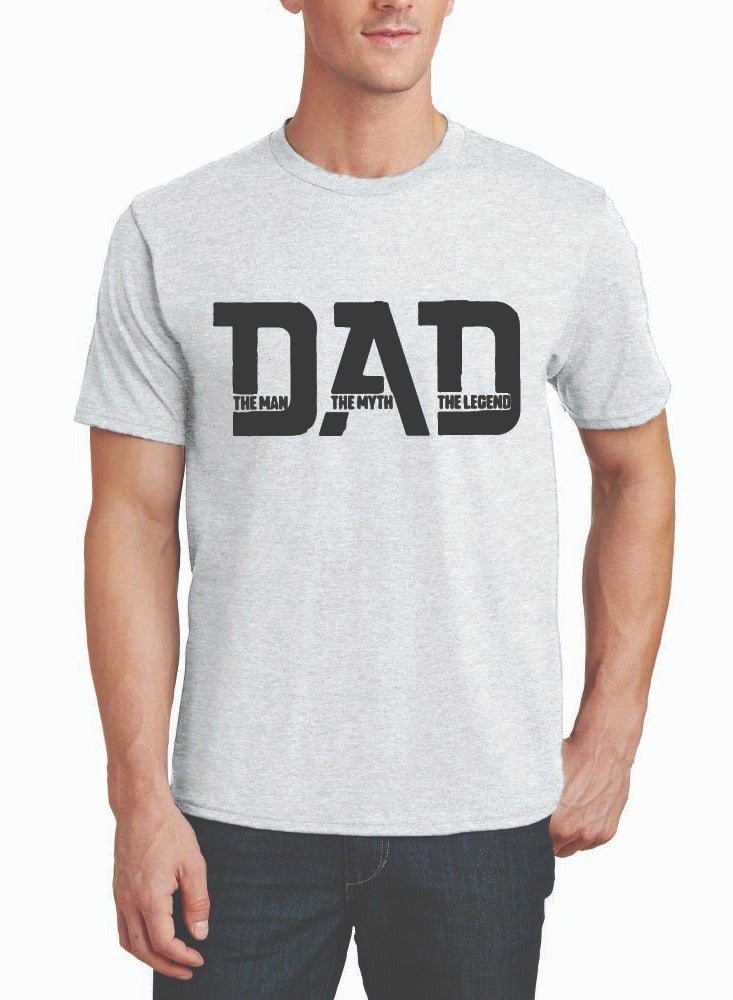 PRINTSHOP4ME Dad T-Shirt for Daddy - Dad T-Shirt for Father's Day - Dad Graphic Printed Men's T-Shirt - Worlds Best Dad T-Shirt - Father's Day T-Shirt for Dad - Image 1