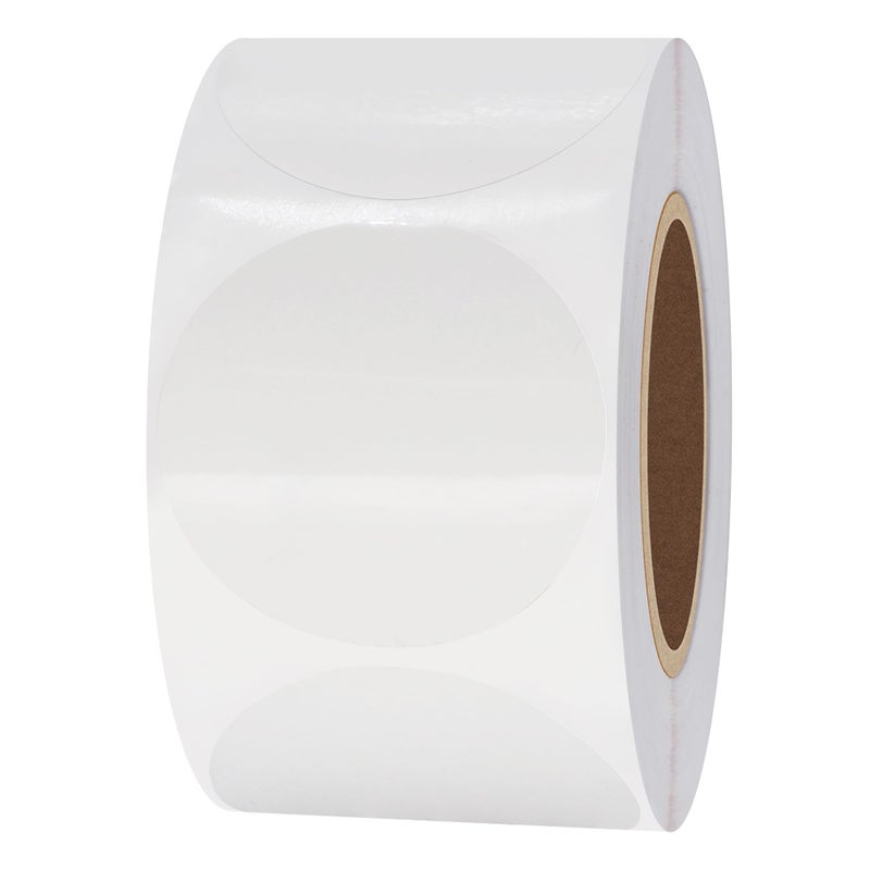 Hybsk Clear Seal Sticker Envelope Seals 1.5 inch Round Circle Wafer Labels (1.5 inch Round) - Image 1