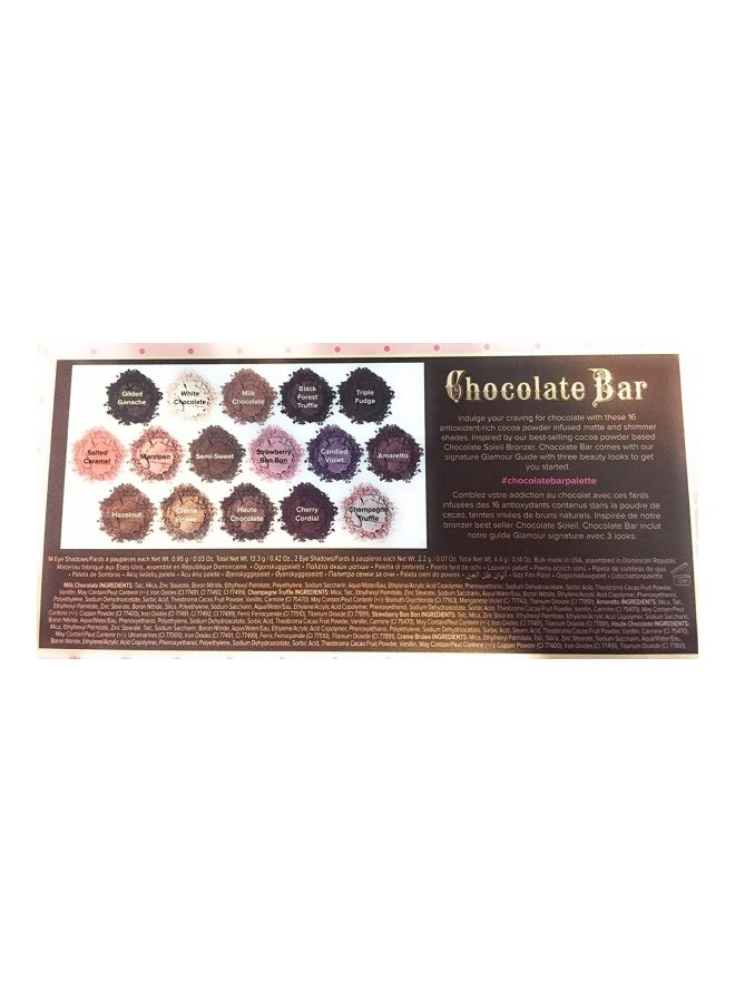 Too Faced The Chocolate Bar Eye Palette Multicolour - Image 4
