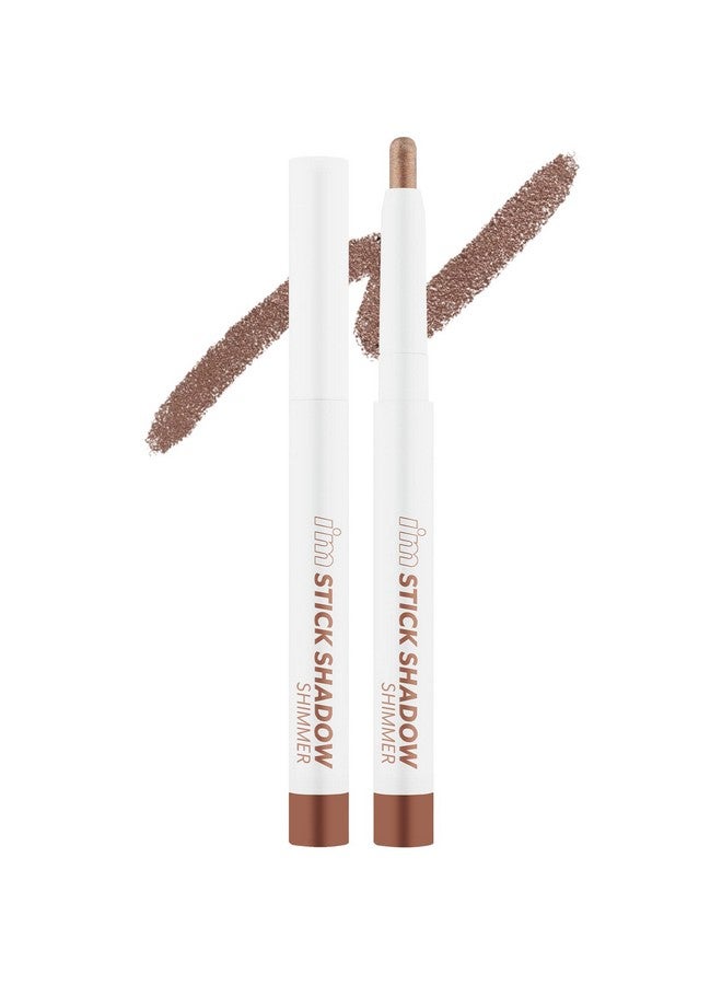 I'M MEME Eyeshadow Stick I'M Stick Shadow Shimmer ; Long Wear Blendable Creamy Pearly Finish Under Eye Makeup Suitable For Beginners 005 Taupe Trinket 0.03 Oz  - Image 2