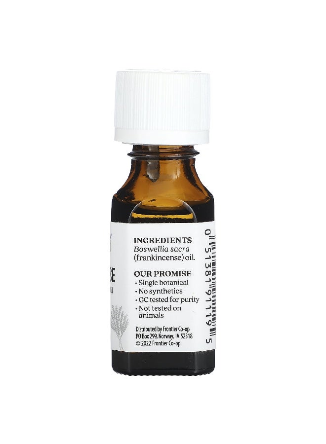 Aura Cacia أورا كاسيا، زيت أساسي نقي، لبان، 0.5 أونصة سائلة (15 مل) - Image 2