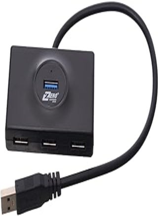 ZERO ZR 304 4Port USB HUB With USB 3.0 Ultra-Slim Data Hub with 1.2m Extended Cable -Black - pzsku/ZDC7D214B98F6B474A25EZ/45/_/1713827987/6d106c46-56cb-46c6-b0c8-46879a96038d