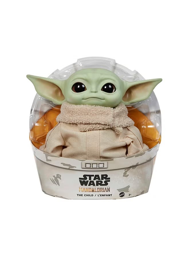 STAR WARS Grogu Soft Doll From The Mandalorian 11-Inch Figure, Collectible Stuffed Animals For Kids, Star Wars Plush Toy - Image 1