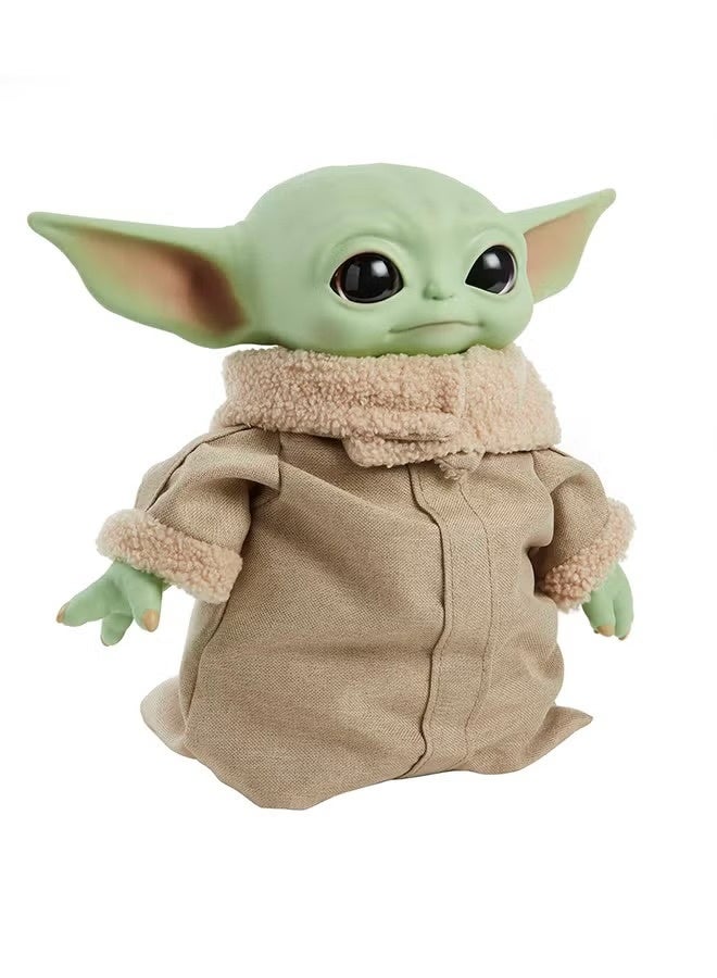 STAR WARS Grogu Soft Doll From The Mandalorian 11-Inch Figure, Collectible Stuffed Animals For Kids, Star Wars Plush Toy - Image 2