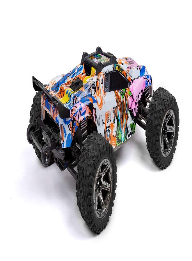 ساميت لينك تصميم جرافيتي مخصص لجسم الخنزير الوردي متوافق مع سيارة أو شاحنة Rustler 4X4 بمقياس 1/10 RC (الشاحنة غير متضمنة) R4-P-01 - Image 4