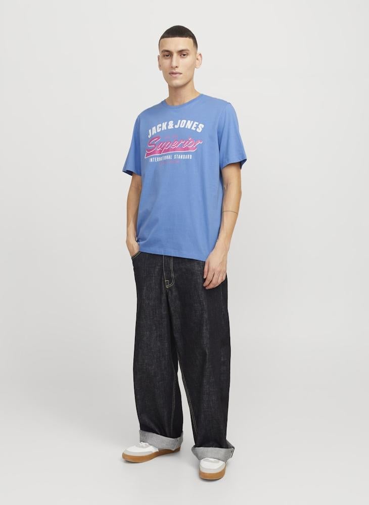 JACK & JONES Logo Crew Neck T-Shirt  - Image 4
