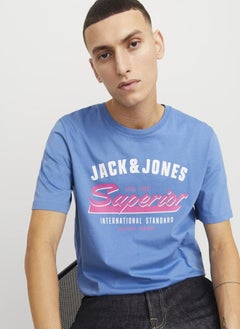 JACK & JONES Logo Crew Neck T-Shirt  - Image 3