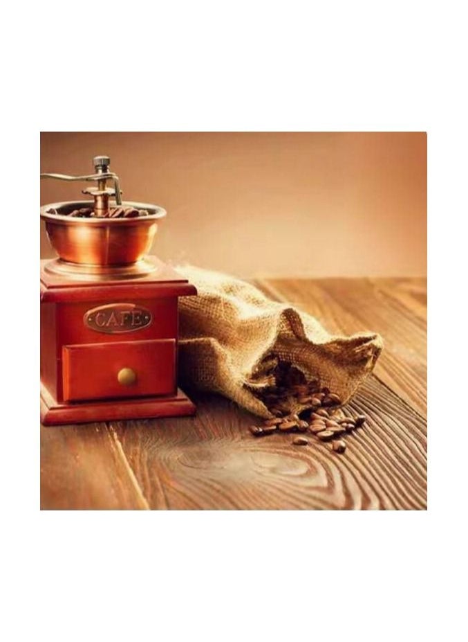 Generic - Manual coffee or nutmeg grinder. A classic coffee grinder equipped with a drawer and a strong handle for grinding - Image 1