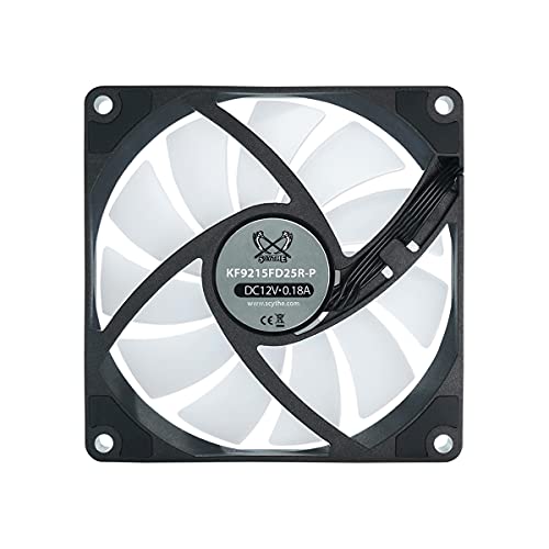 Scythe Kaze Flex 92mm Slim RGB Fan, PWM 300-2500 RPM, No Controller Included - Image 4