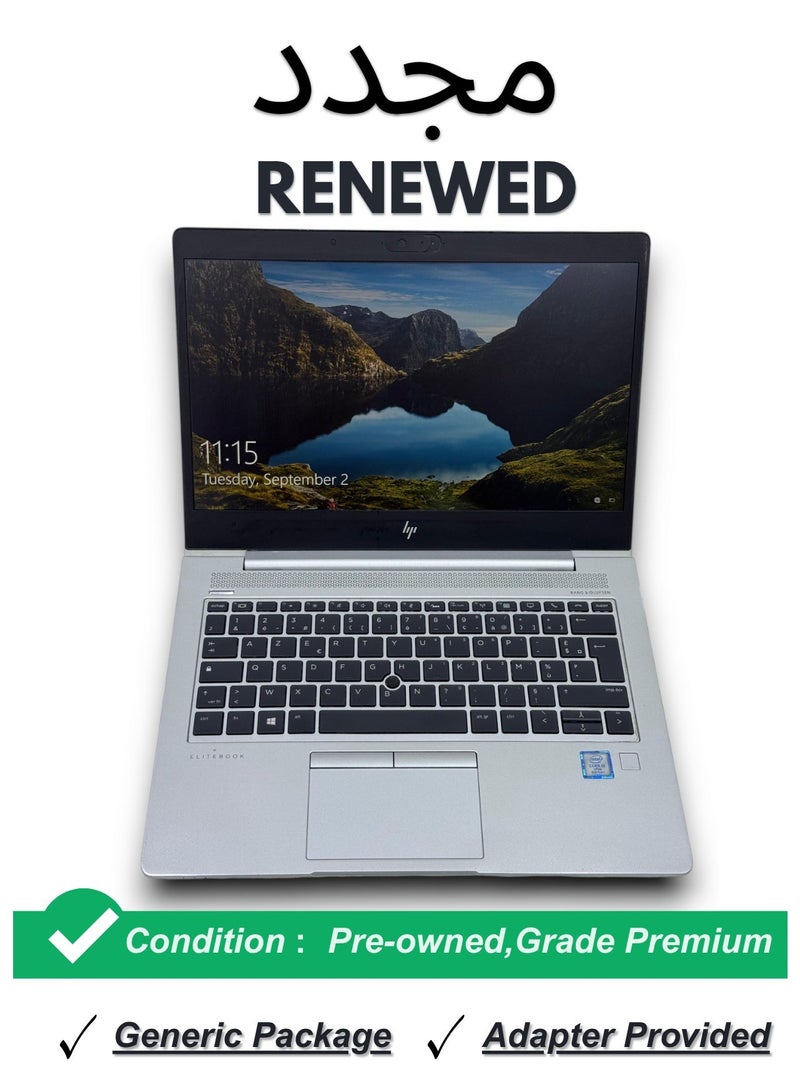 Renewed HP EliteBook 830 G6 Business Renewed Laptop | Core i5-8265U 8th Gen | 8GB RAM | 256GB SSD | 13.3" FHD Screen | Windows 10 | Lightweight - Image 1