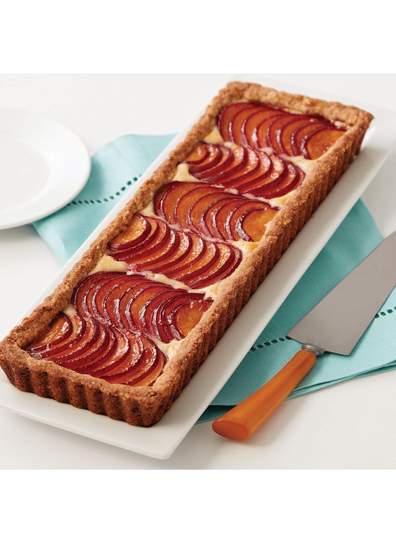 Wilton Wilton Extra Long NonStick Tart and Quiche Pan the Fluted Edges on Your Tarts and Quiches will Add a Touch of Flair 14 x 45Inch  - Image 3