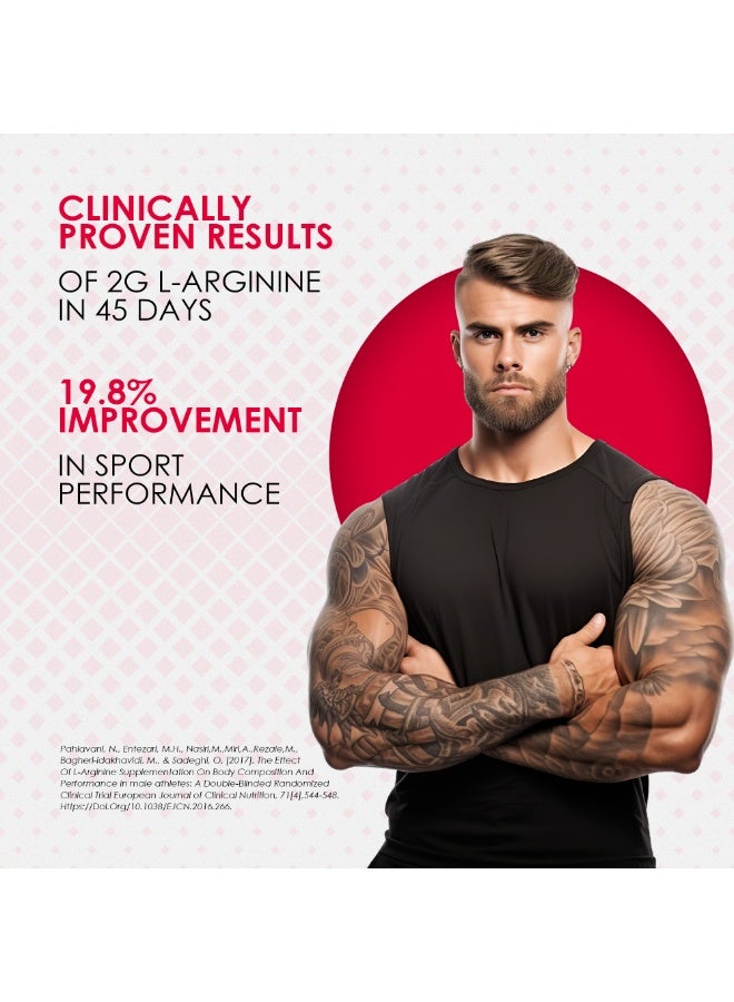 Ambrosial L-Arginine Capsules 1000mg 120'S