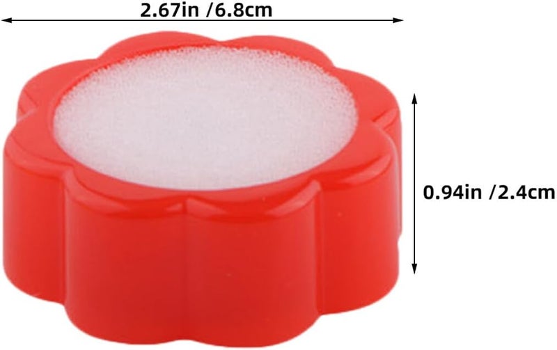 TIDTALEO 20pcs Finger Moistener Pads and Sponge Cups, Small Portable Document Moistener for Money Counting, Envelope and Paper Handling Tool for Bank Tellers and Office Use - Image 2