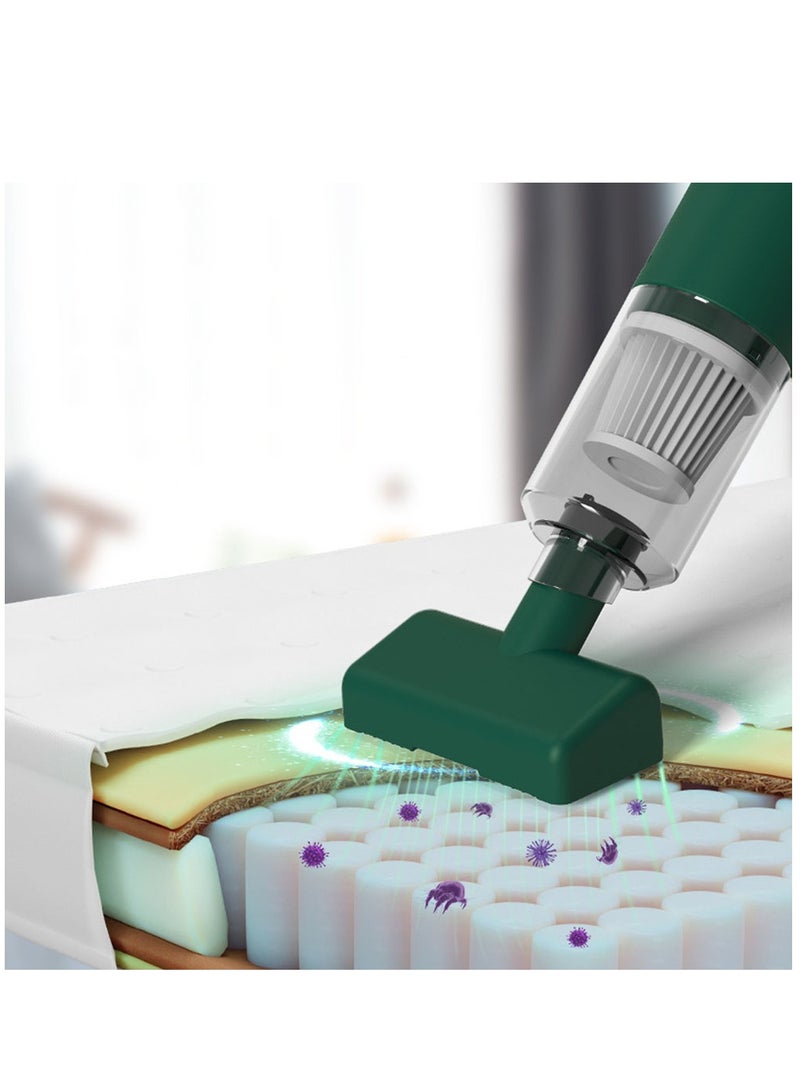 Arabest مكنسة كهربائية للمراتب، مكنسة كهربائية محمولة للسرير، قوة شفط قوية 4 كيلو باسكال يمكنها تنظيف المراتب والوسائد والأرائك والسجاد بكفاءة - Image 5