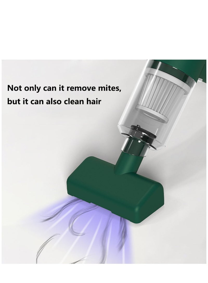 Arabest مكنسة كهربائية للمراتب، مكنسة كهربائية محمولة للسرير، قوة شفط قوية 4 كيلو باسكال يمكنها تنظيف المراتب والوسائد والأرائك والسجاد بكفاءة - Image 3