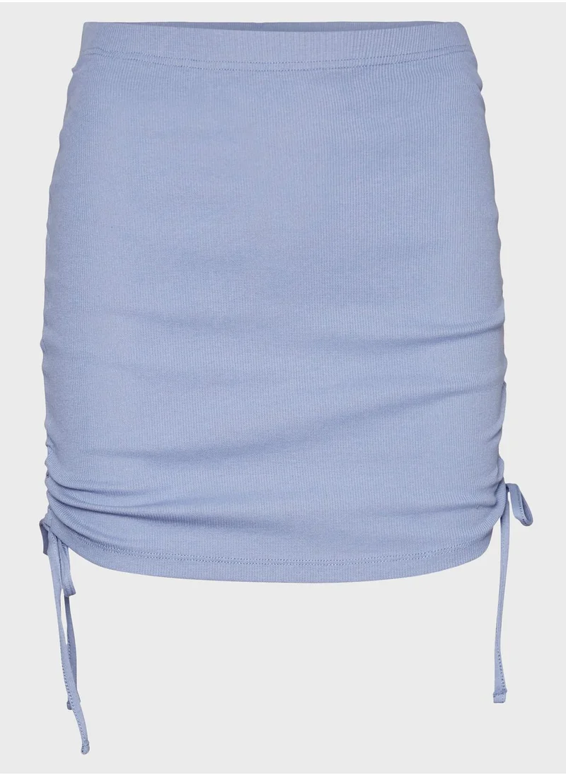 NOISY MAY Side Tie Bodycon Skirt