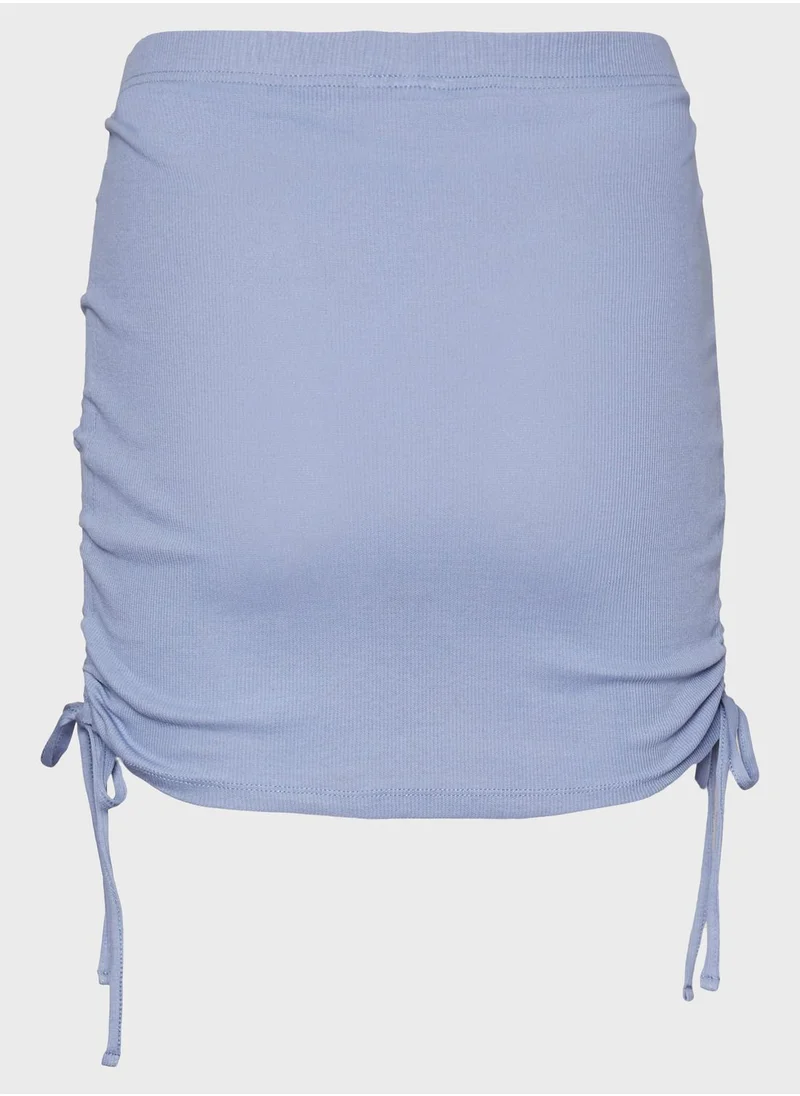 NOISY MAY Side Tie Bodycon Skirt