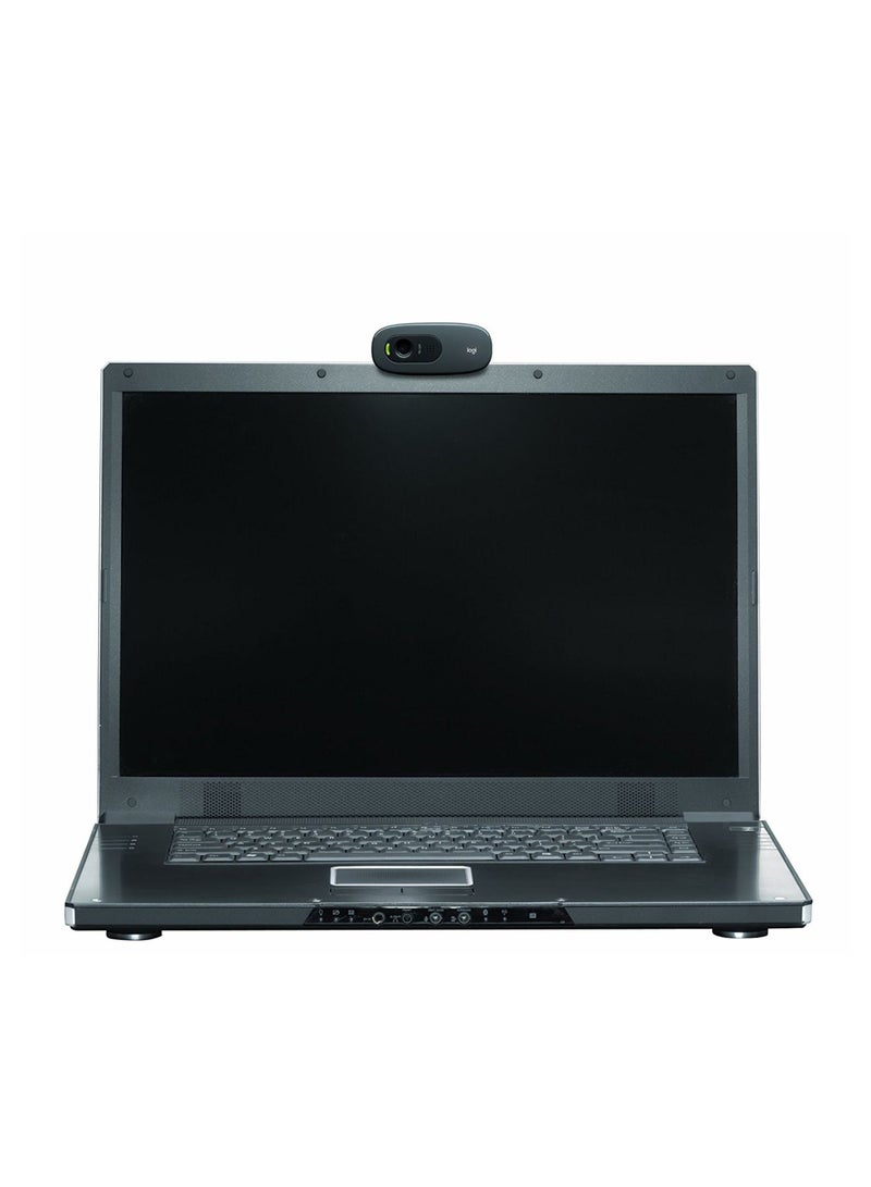 Logitech C270 HD Webcam Black - Image 3