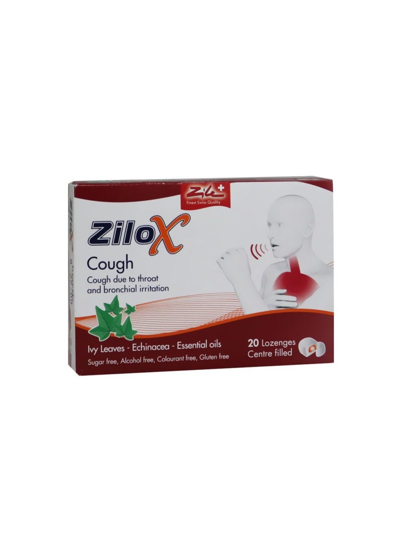 Zilox - Cough Lozenges 20's - Image 1