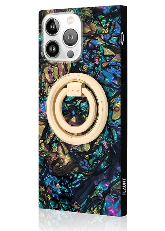 Flaunt MagSafe Phone Ring Holder Stand Removable MagSafe Phone Holder for Hand Durable Lightweight Stylish Magnetic Grip Ring for iPhone 17 Pro Max16 Pro Max151413Pixel 10 Gold - Image 1