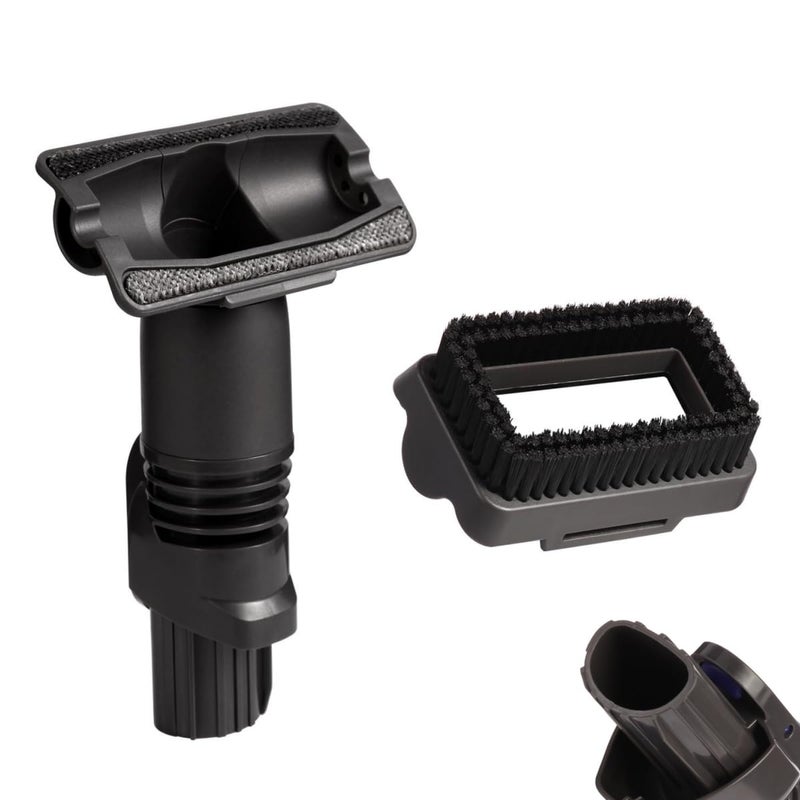 Vacuum Attachments Compatible with Shark Pet Cordless Stick IX141 IZ162H IZ361H IX140 IX142 IX143 IZ140 IZ142 UZ145 Removable 2in1 Tool Brush Replacement Parts for DShaped Vacuum 613FJ160