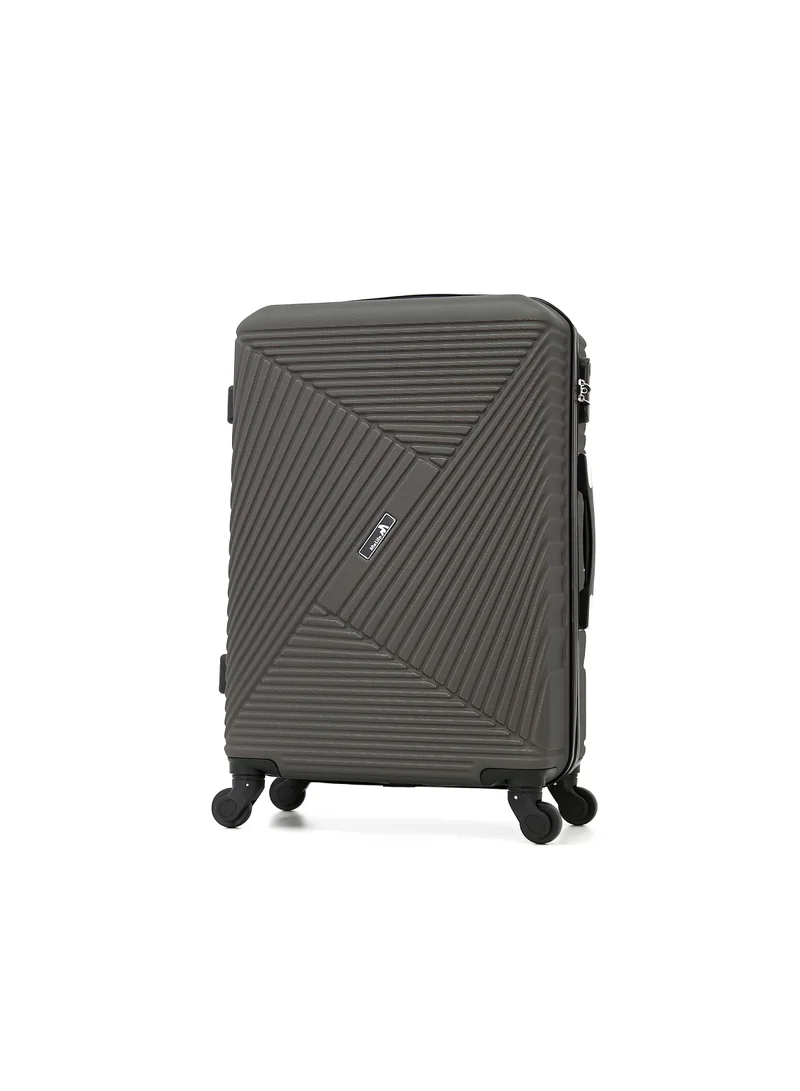 ميلايف Melife Hardside Luggage Trolley Bag 3-Piece set,Grey (S-20",M-24",L-28",XL-32" )