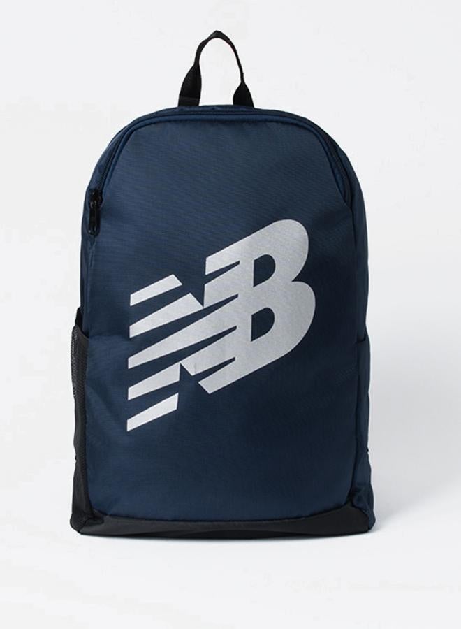 New Balance Navy Blue Logo Detail Backpack - Image 1