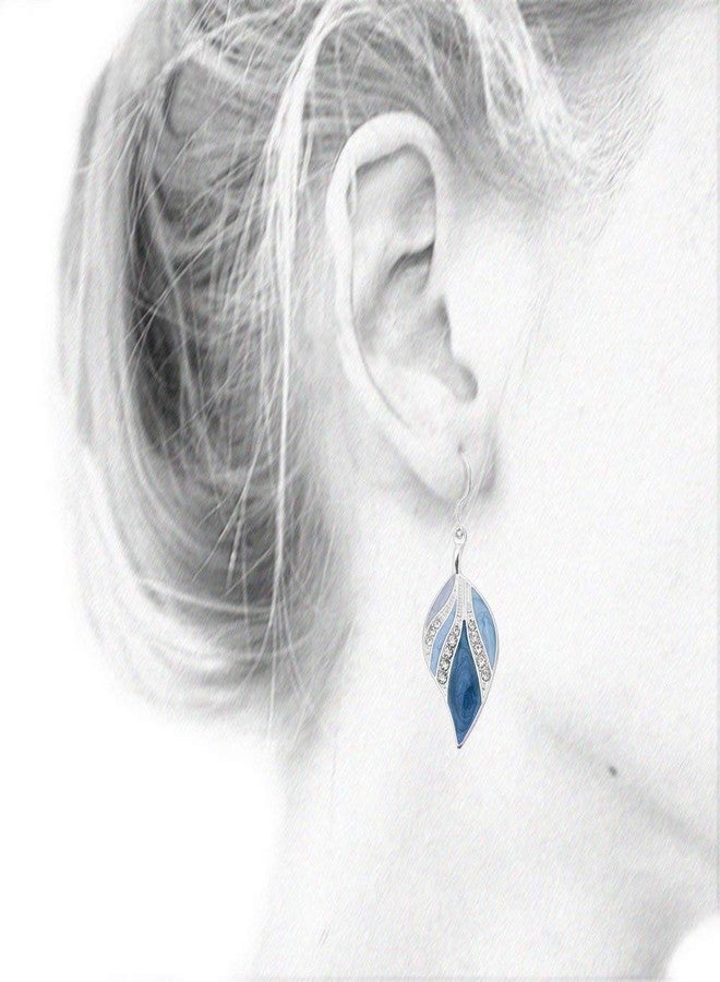 OYEFLY Dangle Earrings Sterling Silver Drop Earring Handmade Bohemian Teardrop Earrings - Image 2