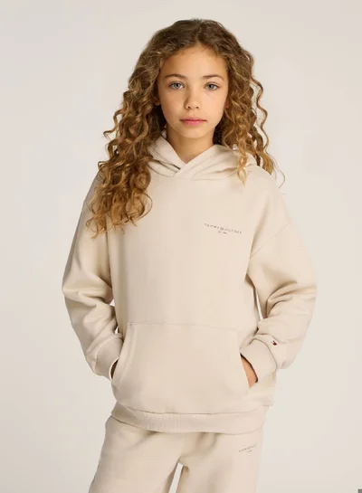 TOMMY HILFIGER Signature Tape Logo Hoodie