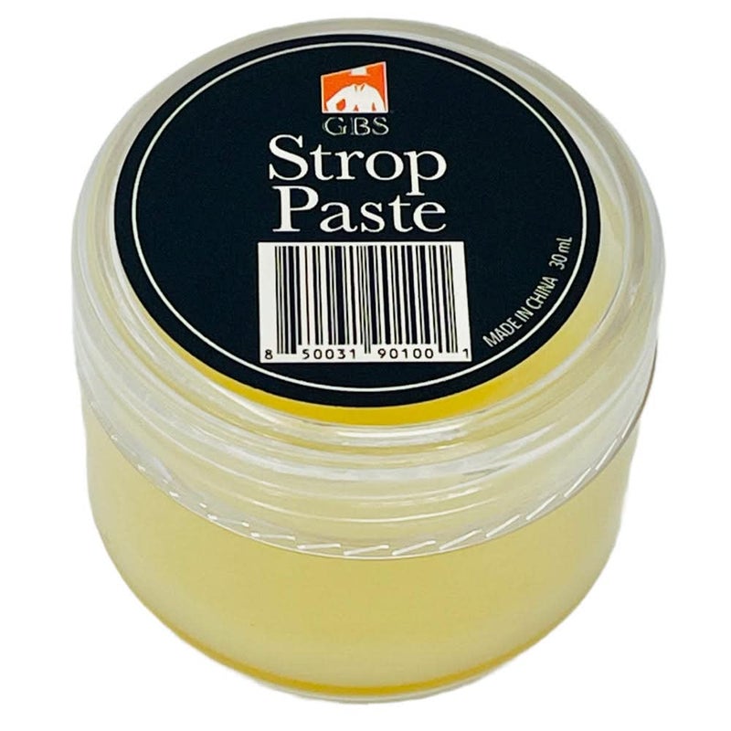 GBS Leather Strop Conditioning Paste 30ml Leather Balm for Razor Strops Softens Protects Restores Leather Maintain Straight Razor Strops Belts Leather Tools