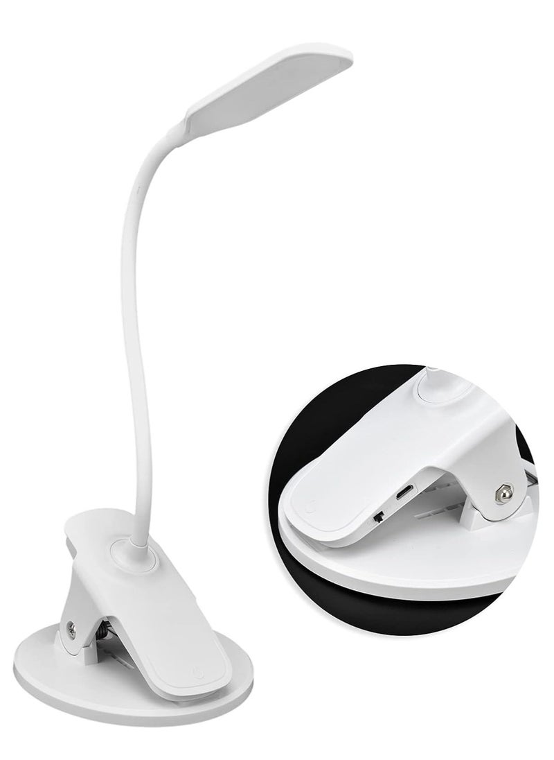 Generic LED Rechargeable Desk Lamp with Clip  - Image 1