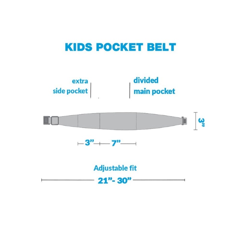 BANDI حزام جيب للأطفال من BANDI للاستخدام الطبي والرياضي واللعب، قابل للتعديل ومريح، مصنوع في الولايات المتحدة (كوزميك) - Image 5