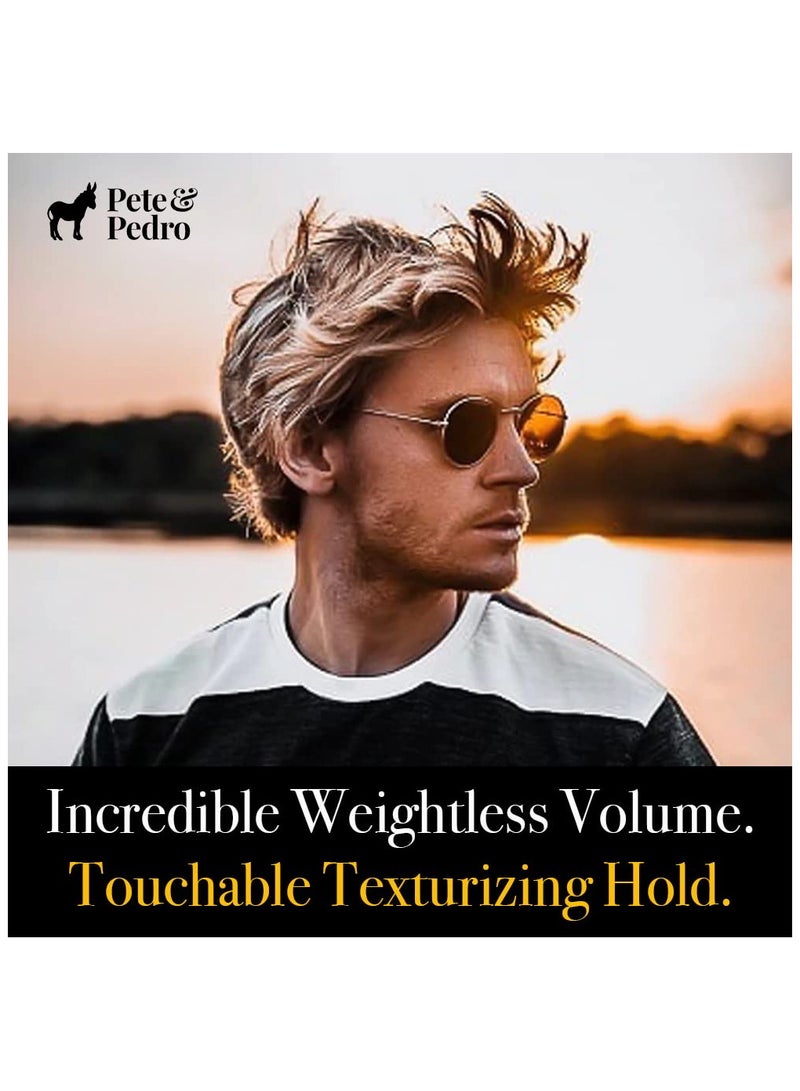 Pete & Pedro Natural Sea Salt Spray for Hair Men & Women, Adds Instant Volume, Texture, Thickness, & Light Hold | Texturizing & Thickening | As Seen on Shark Tank, 8.5 oz. - Image 4