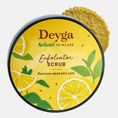 Deyga Face & Body Exfoliator for Removing Dead Skin Cells | Gentle Scrub for Smooth, Radiant & Clear Skin | Suitable for All Skin Types - 50g - Image 1