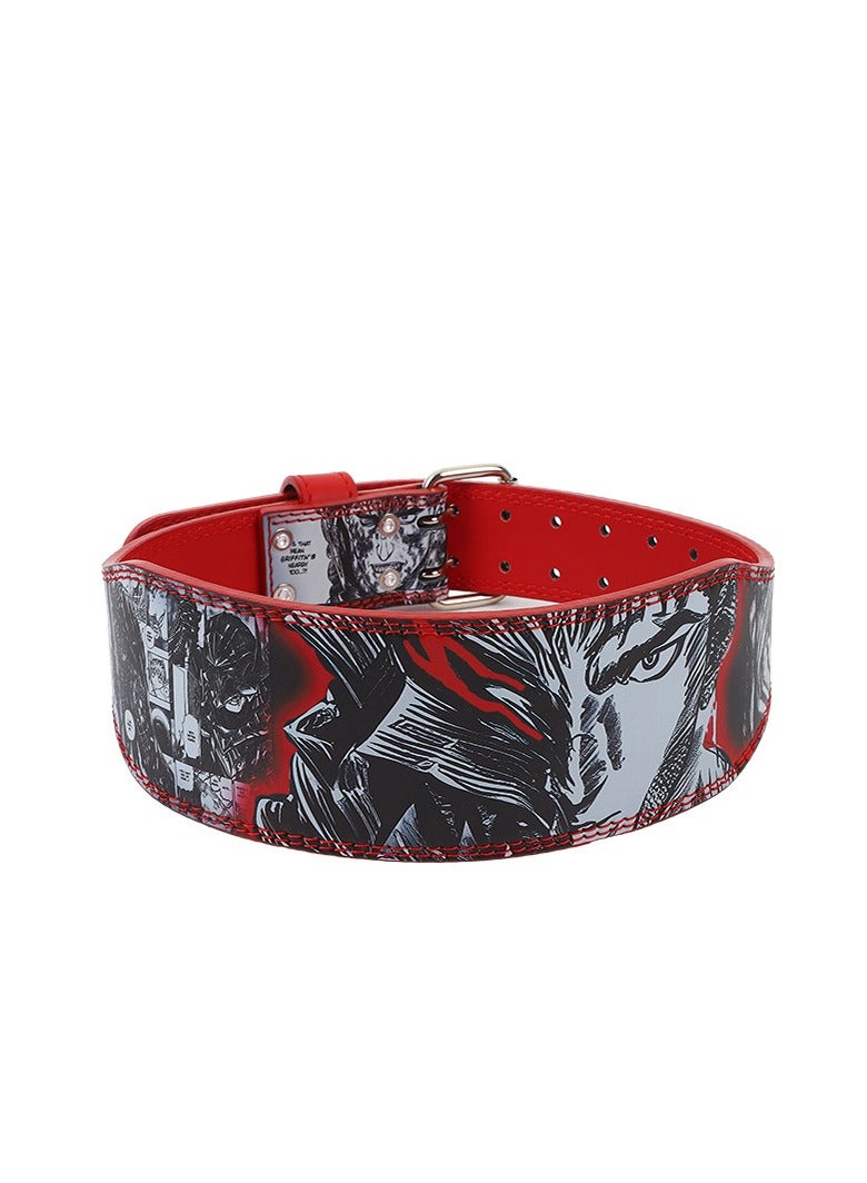 XiuWoo Weightlifting Belt for Fitness and Bodybuilding, Adjustable Gym Belt with Lumbar Protection, Waist Trainer for Strength Training, Back Support, and Safety - Image 5