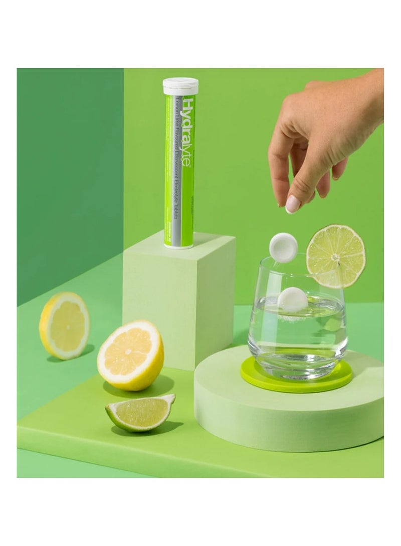 Hydralyte Twin Pack Electrolyte Effervescent Lemon Lime Flavoured 40-Tablets - Image 4