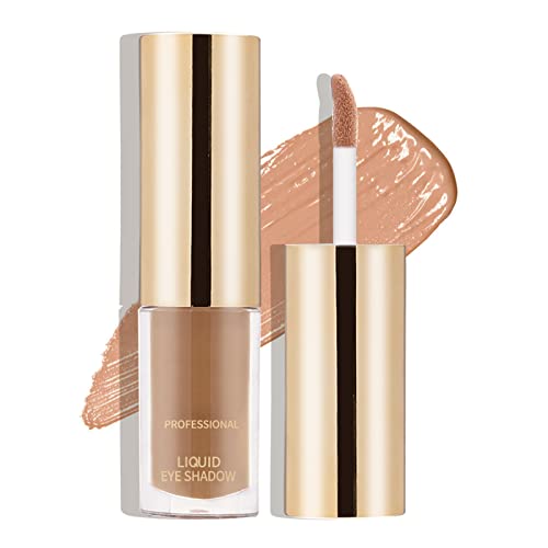 Boobeen Liquid Matte Eyeshadow Long Lasting Waterproof Velvet Matte Cream Neutral Nude Makeup - Image 1