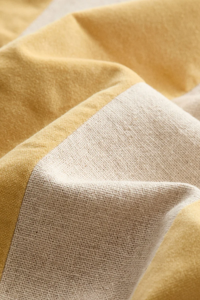 اتش اند ام غطاء وسادة من مزيج الكتان