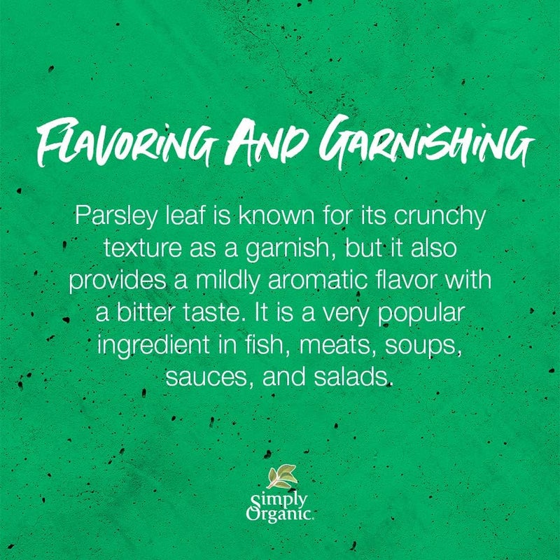 Simply Organic Parsley Flakes - 7.5g - Image 4